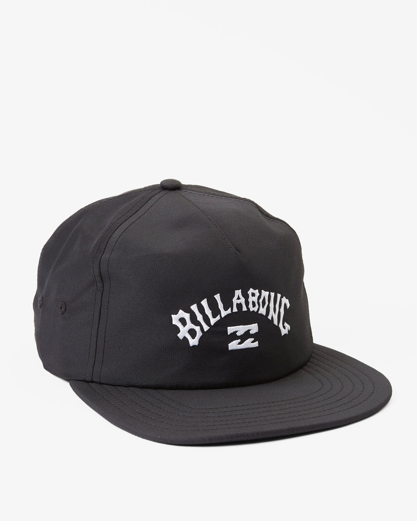 Arch Team Strapback Hat - Black