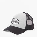 Walled Trucker Hat - Black/Grey