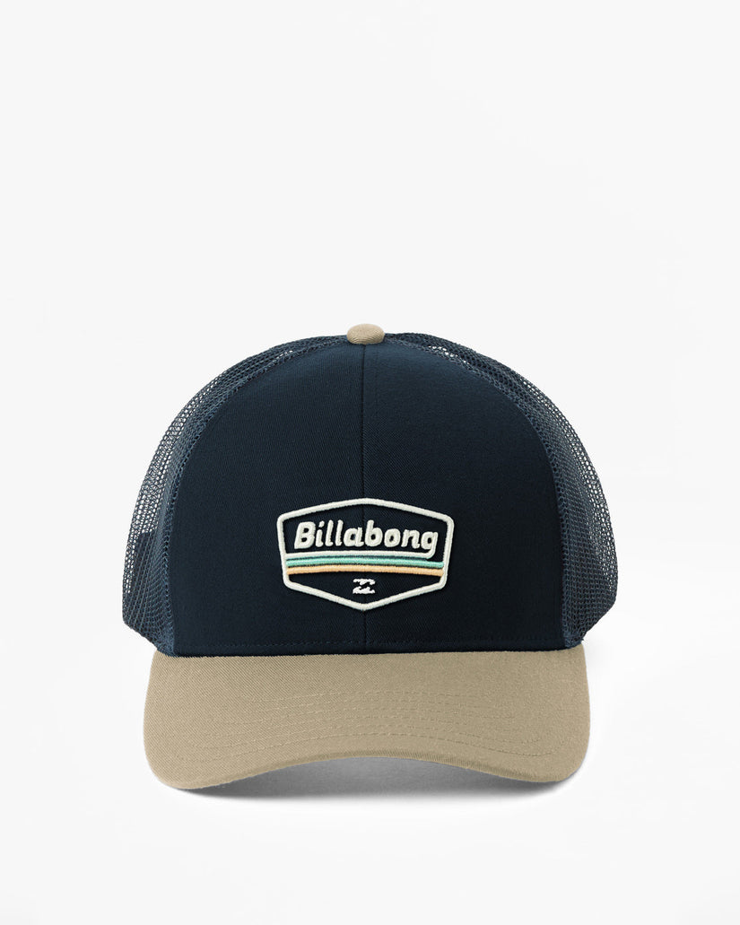 Walled Trucker Hat - Dark Blue