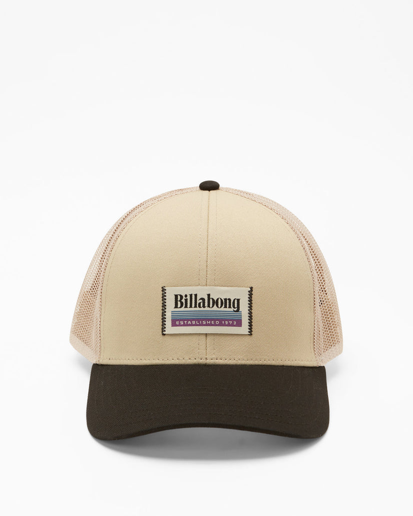 Walled Trucker Hat - Taupe