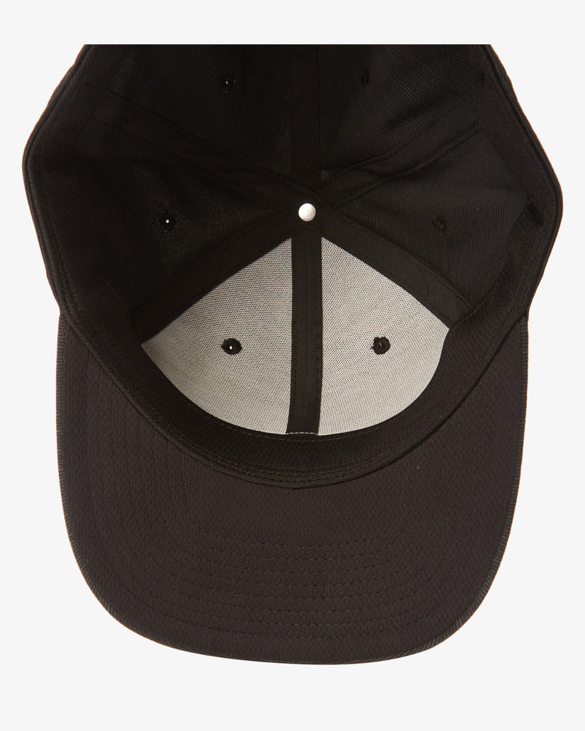 Crossfire Stretch Fit Hat - Black