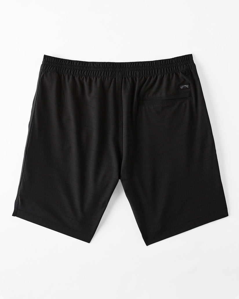 Crossfire 18" Elastic Waist Shorts - Black