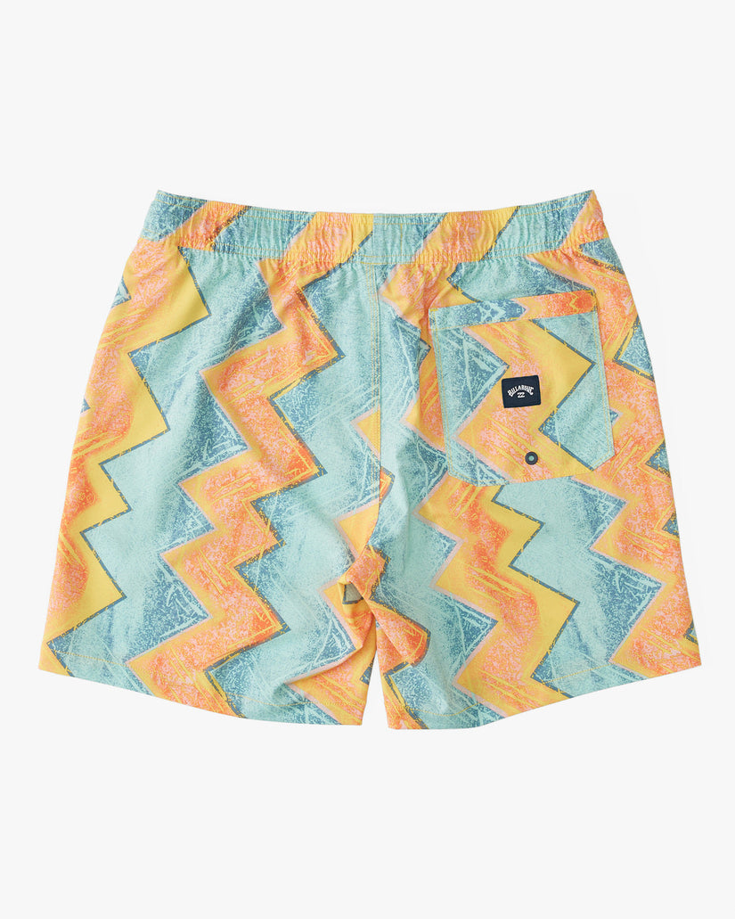 Sundays Layback 17" Boardshorts - Gold