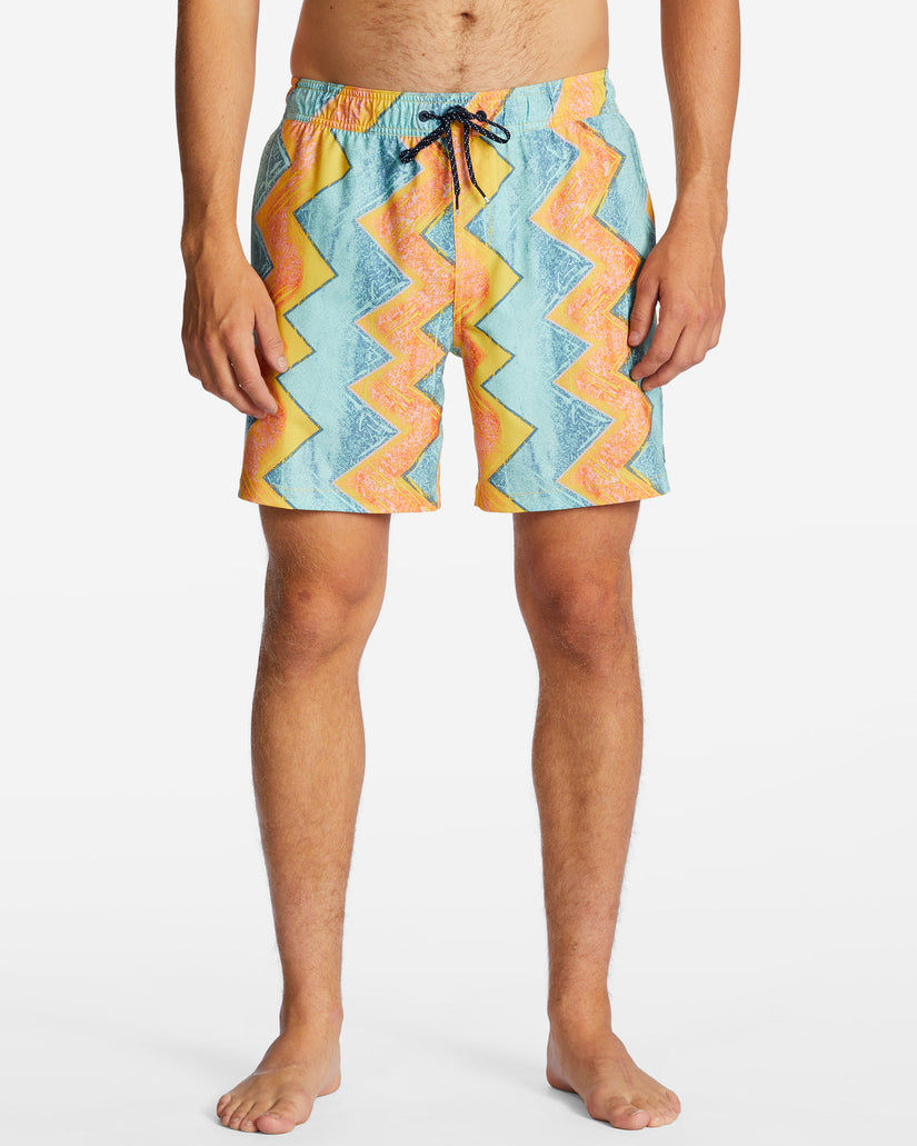 Sundays Layback 17" Boardshorts - Gold