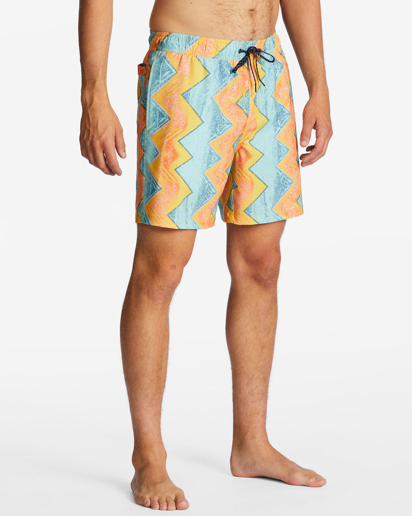 Sundays Layback 17" Boardshorts - Gold