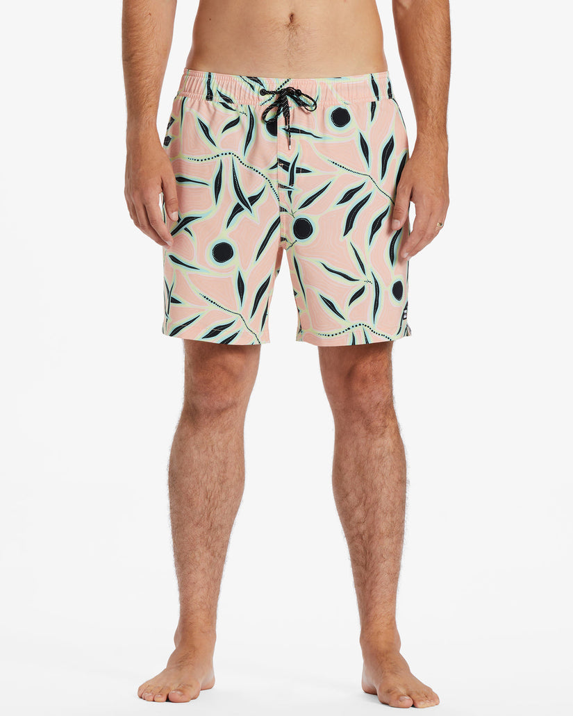 Sundays Layback 17" Boardshorts - Melon