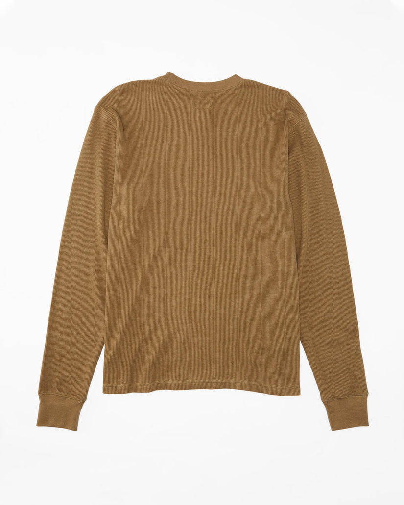 Essential Long Sleeve Thermal Top - Gravel