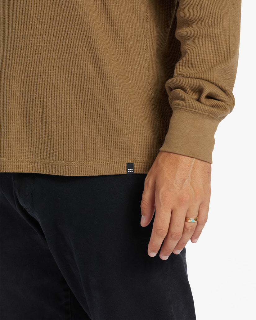 Essential Long Sleeve Thermal Top - Gravel