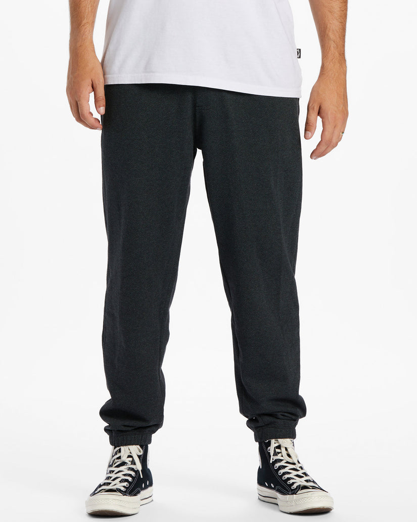 Hudson Fleece Sweatpants - Black