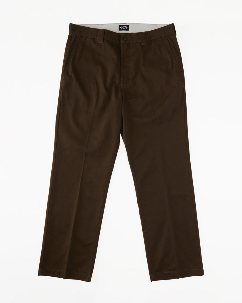 Carter Workwear Pants - Dark Brown