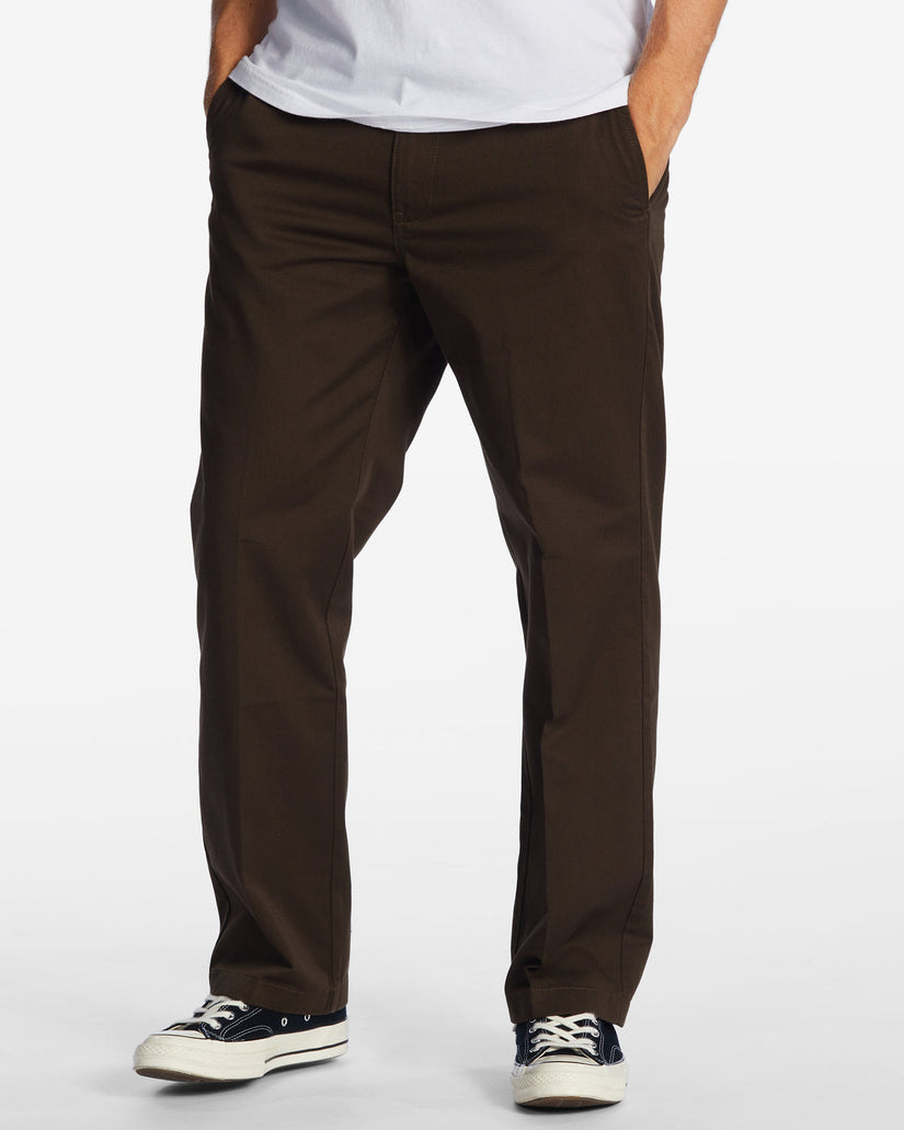 Carter Workwear Pants - Dark Brown