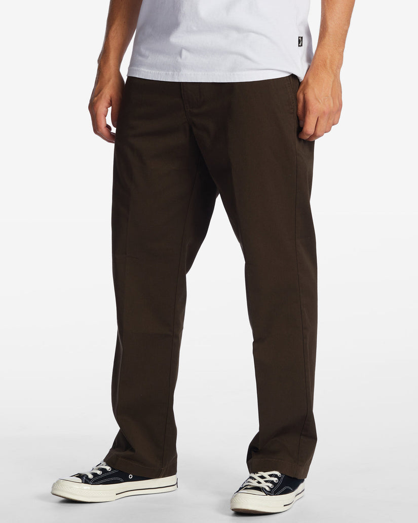 Carter Workwear Pants - Dark Brown