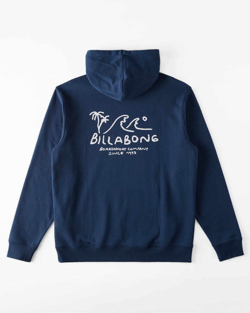 Short Sands Zip Sweatshirt - Dark Blue