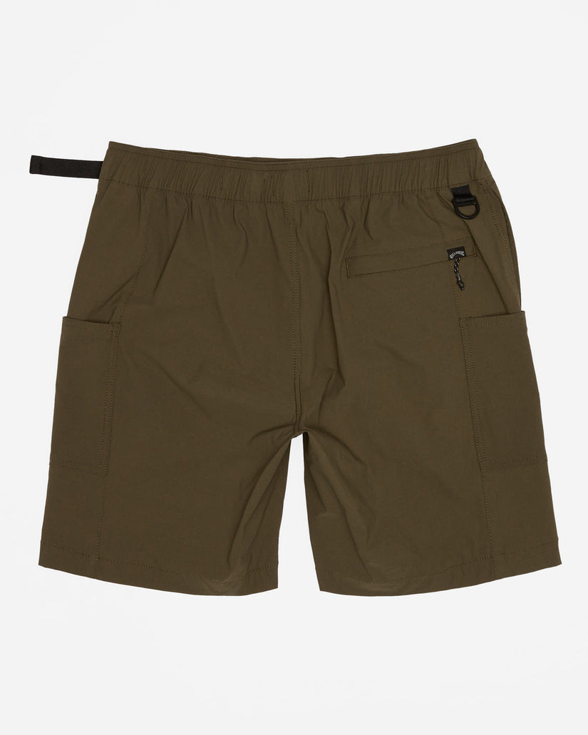 Surftrek Trail Climber 19" Cargo Shorts - Military