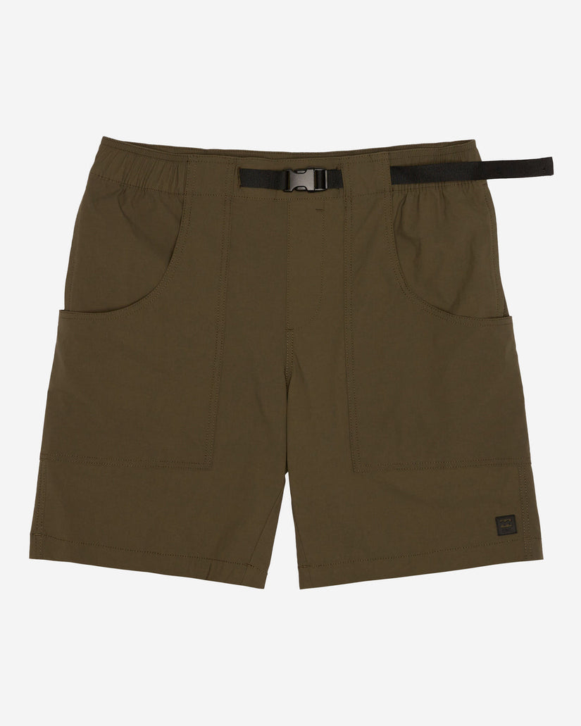 Surftrek Trail Climber 19" Cargo Shorts - Military