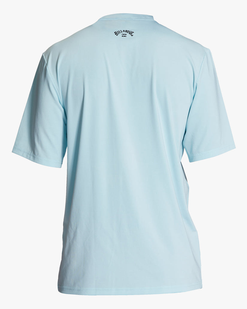 All Day Wave Loose Fit Upf 50+ Short Sleeve Surf Tee - Coastal