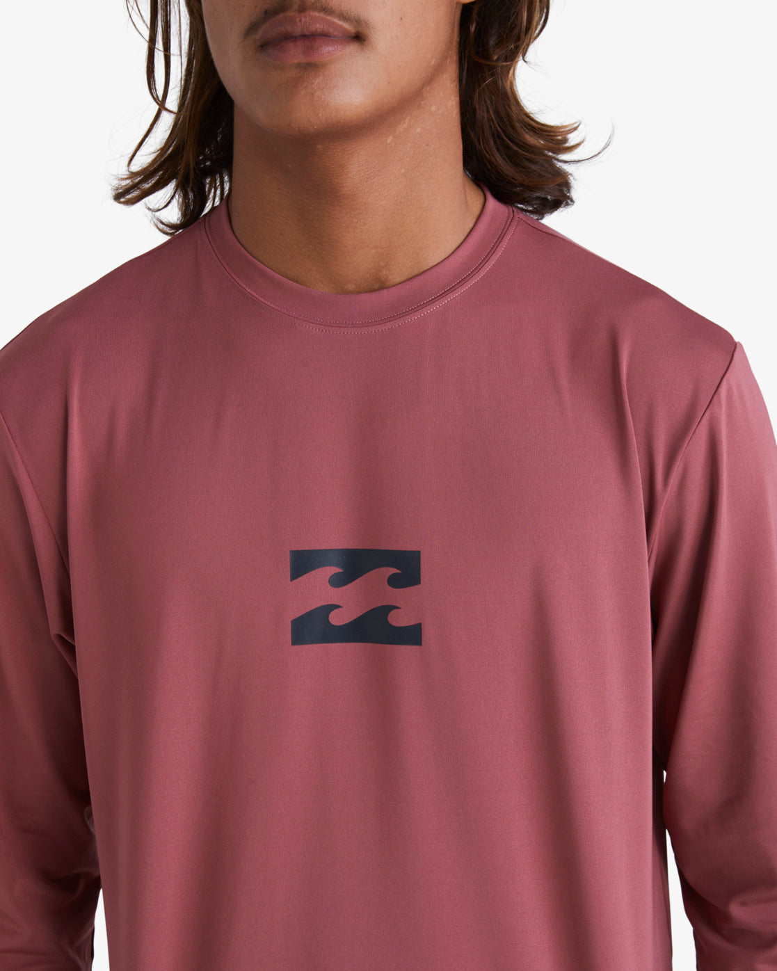 All Day Wave Loose Fit Long Sleeve Surf Tee - Rose Dust – Billabong.ca