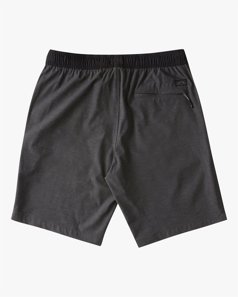 Crossfire Elastic Waist Submersible Shorts 18" - Asphalt