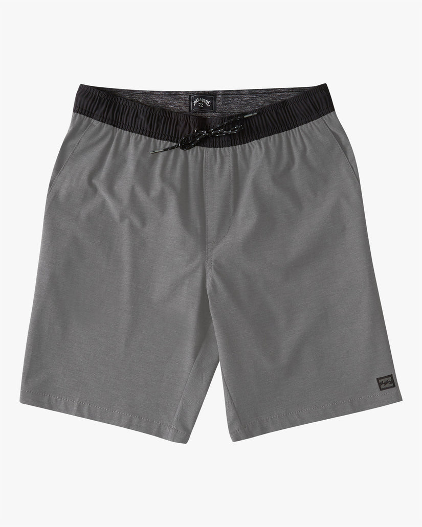 Crossfire Elastic Waist Submersible Shorts 18" - Grey