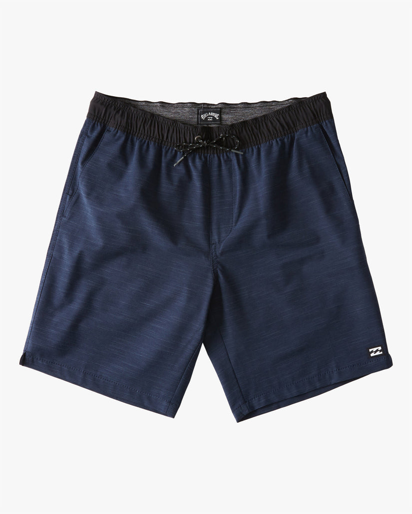 Crossfire Elastic Waist Submersible Shorts 18" - Navy