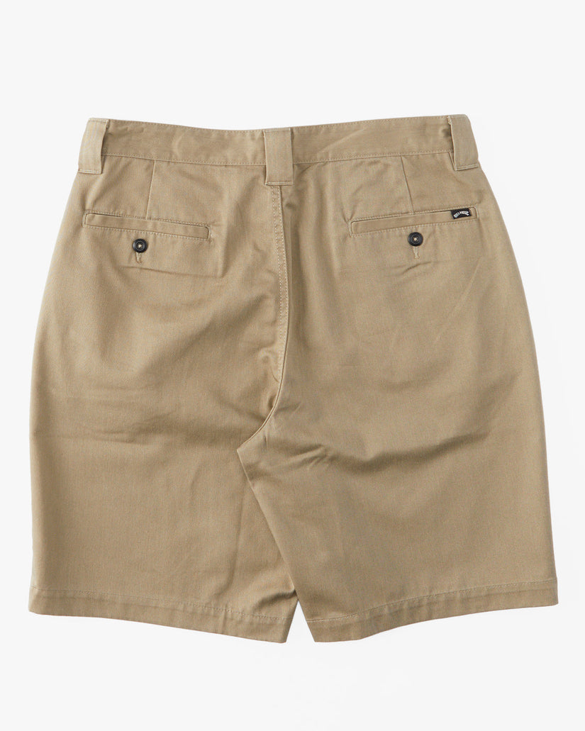 Carter Workwear 21" Shorts - Khaki