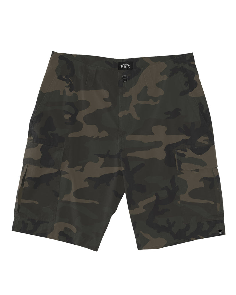Combat Cargo Shorts - Military Camo –