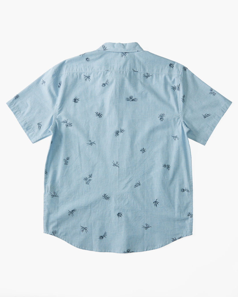Sundays Mini Short Sleeve Shirt - Sky Blue