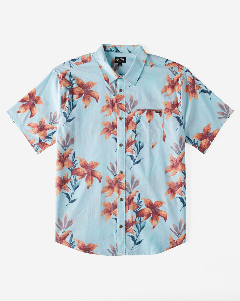 Sundays Short Sleeve Shirt - Splash