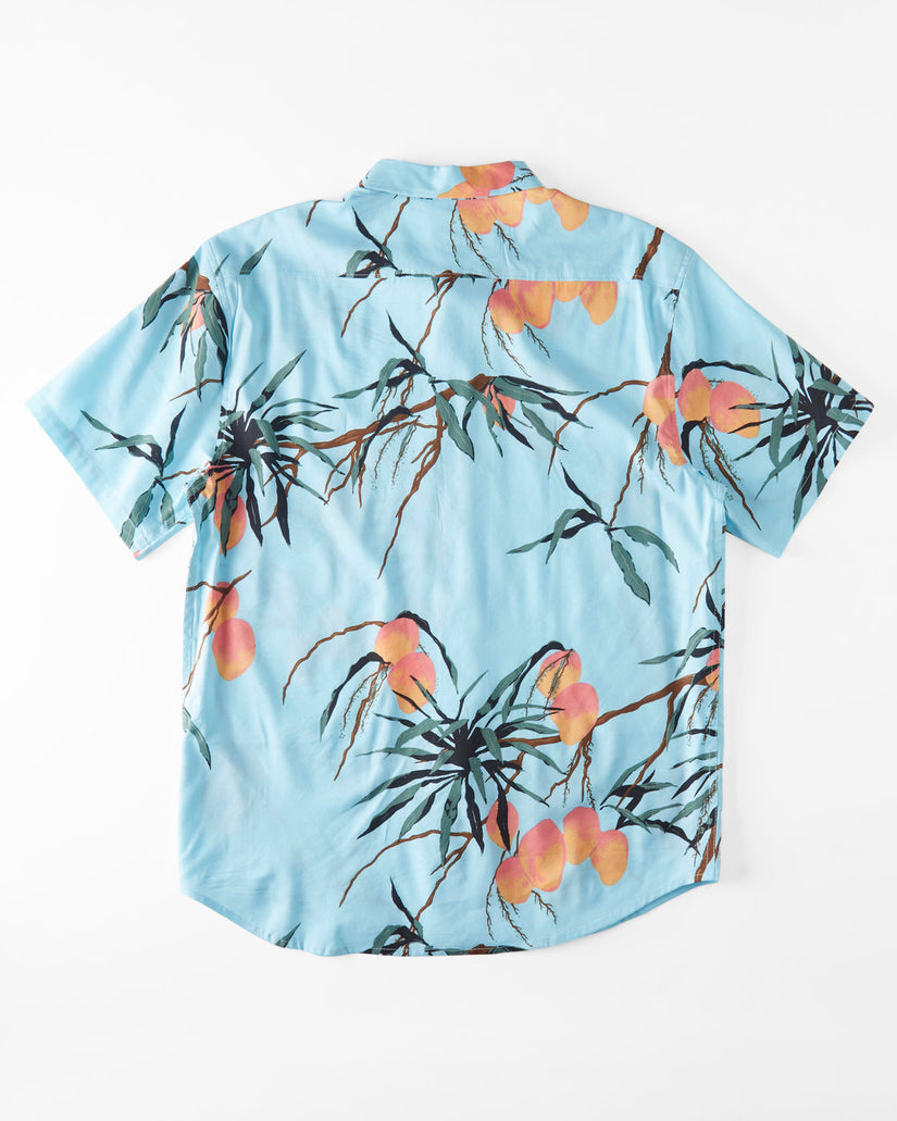 Sundays Short Sleeve Shirt - Tide Pool