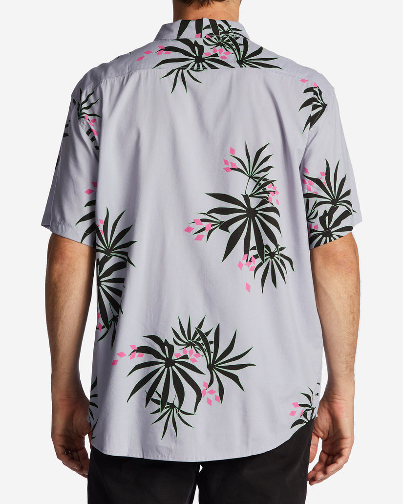 Sundays Short Sleeve Shirt - Purple Haze