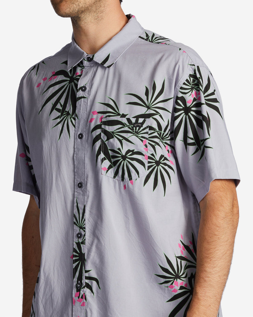 Sundays Short Sleeve Shirt - Purple Haze