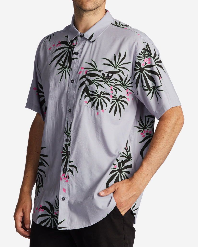 Sundays Short Sleeve Shirt - Purple Haze