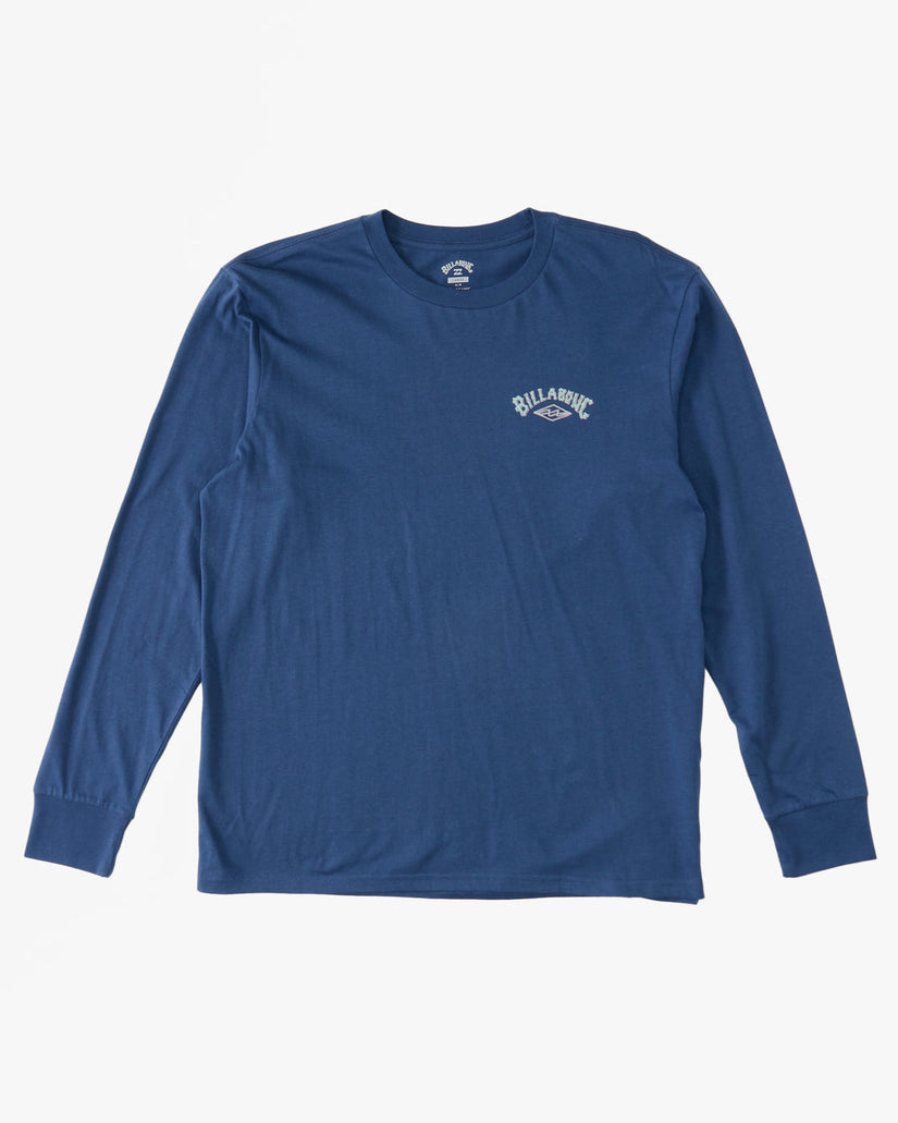 A/Div Arch Long Sleeve T-Shirt - Space Blue