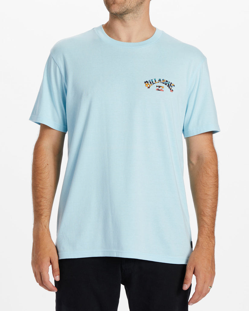 Arch Fill T-Shirt - Coastal Blue