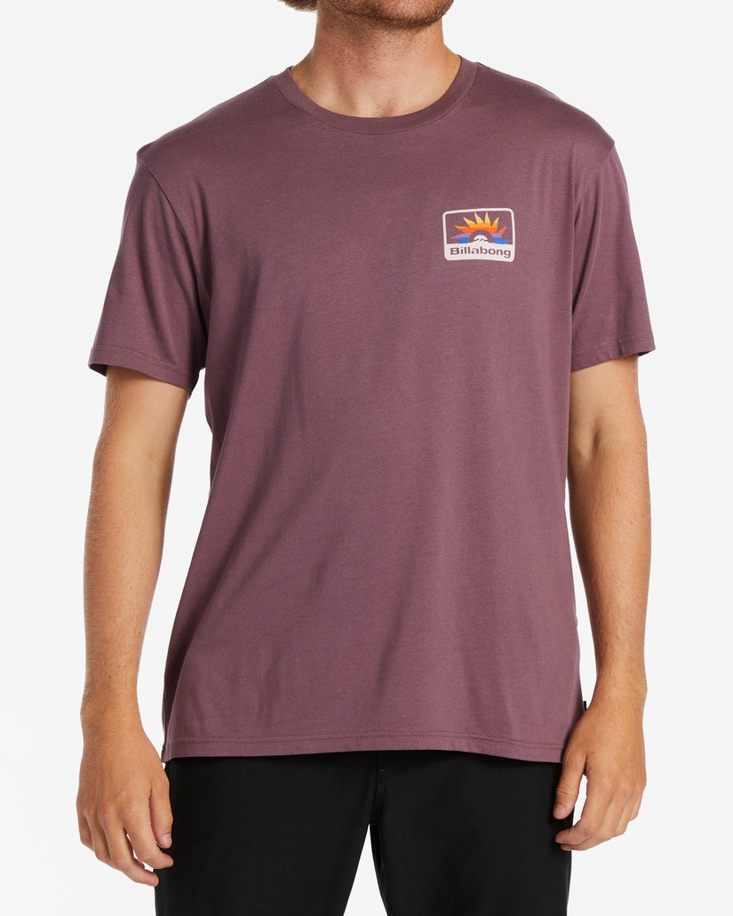 Walled T-Shirt - Vintage Violet