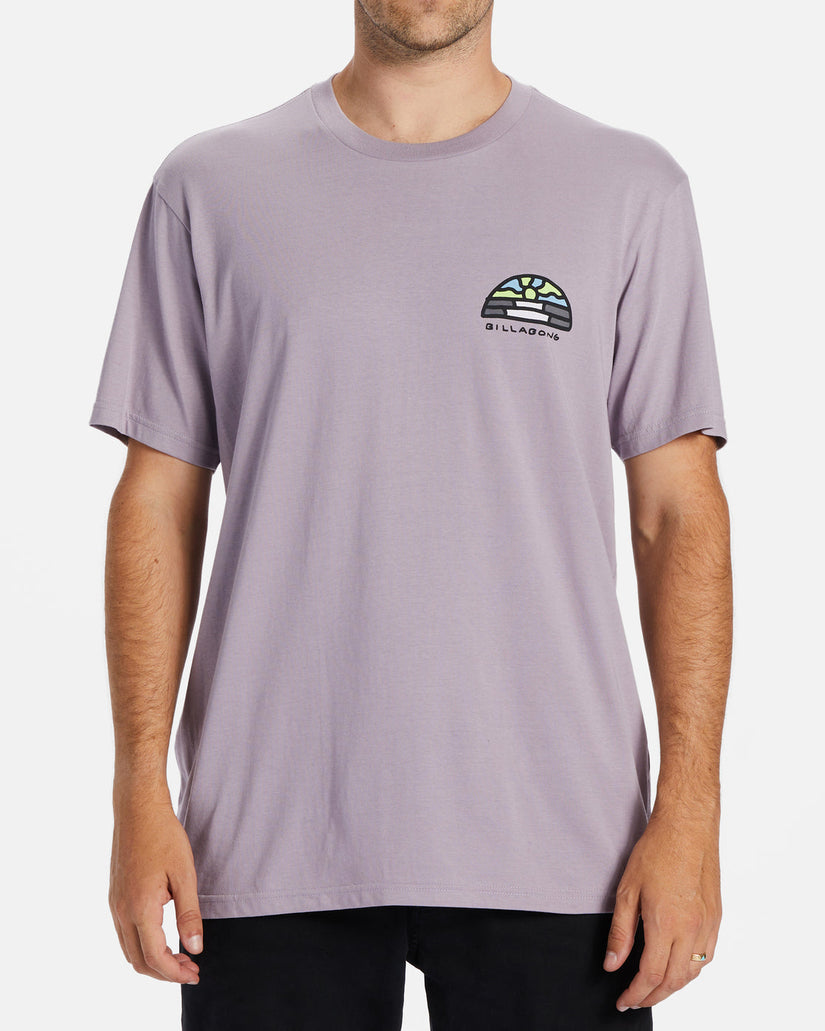 Shine T-Shirt - Purple Ash