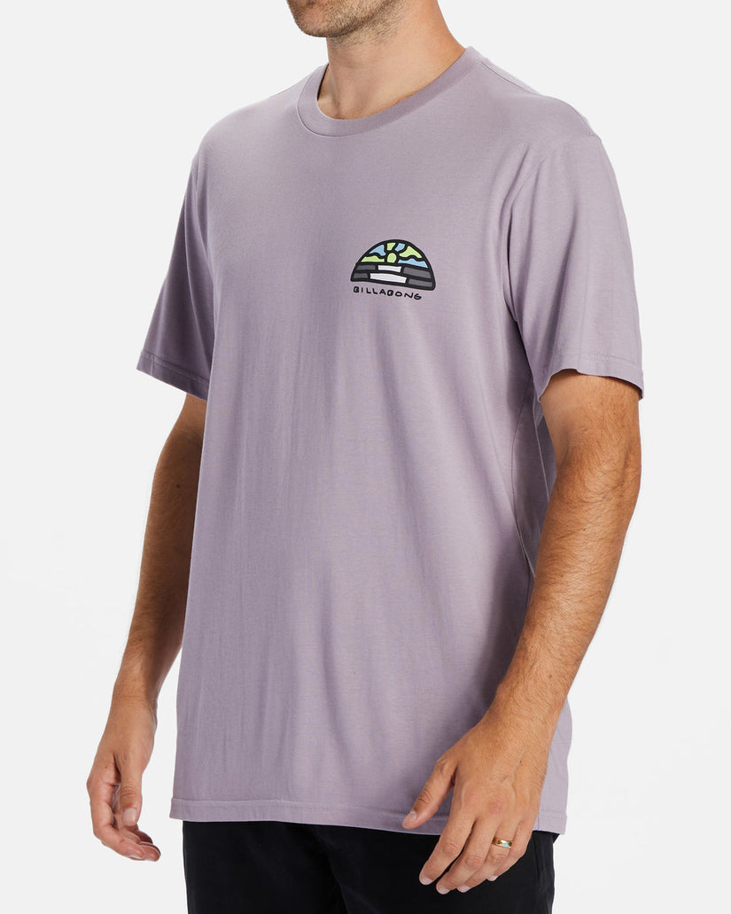 Shine T-Shirt - Purple Ash