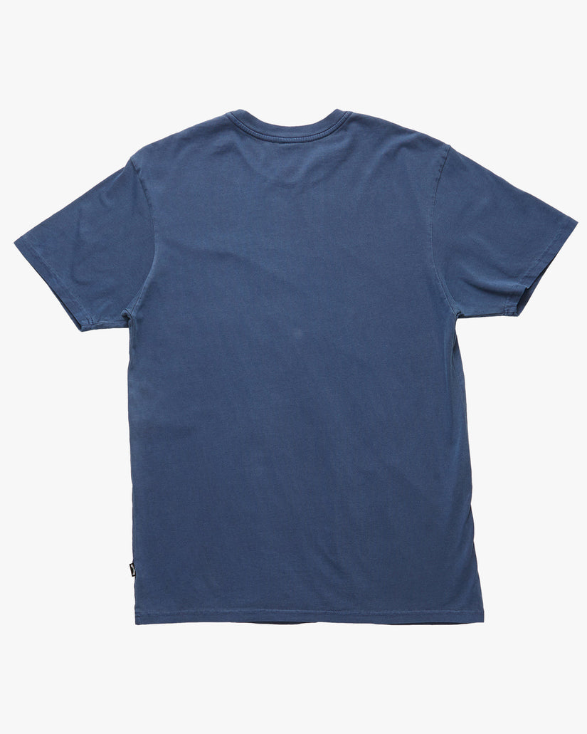 Essential Wave Washed Short Sleeve T-Shirt - Navy