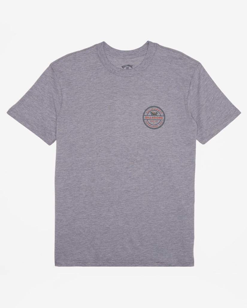 Rotor California Short Sleeve T-Shirt - Grey Heather