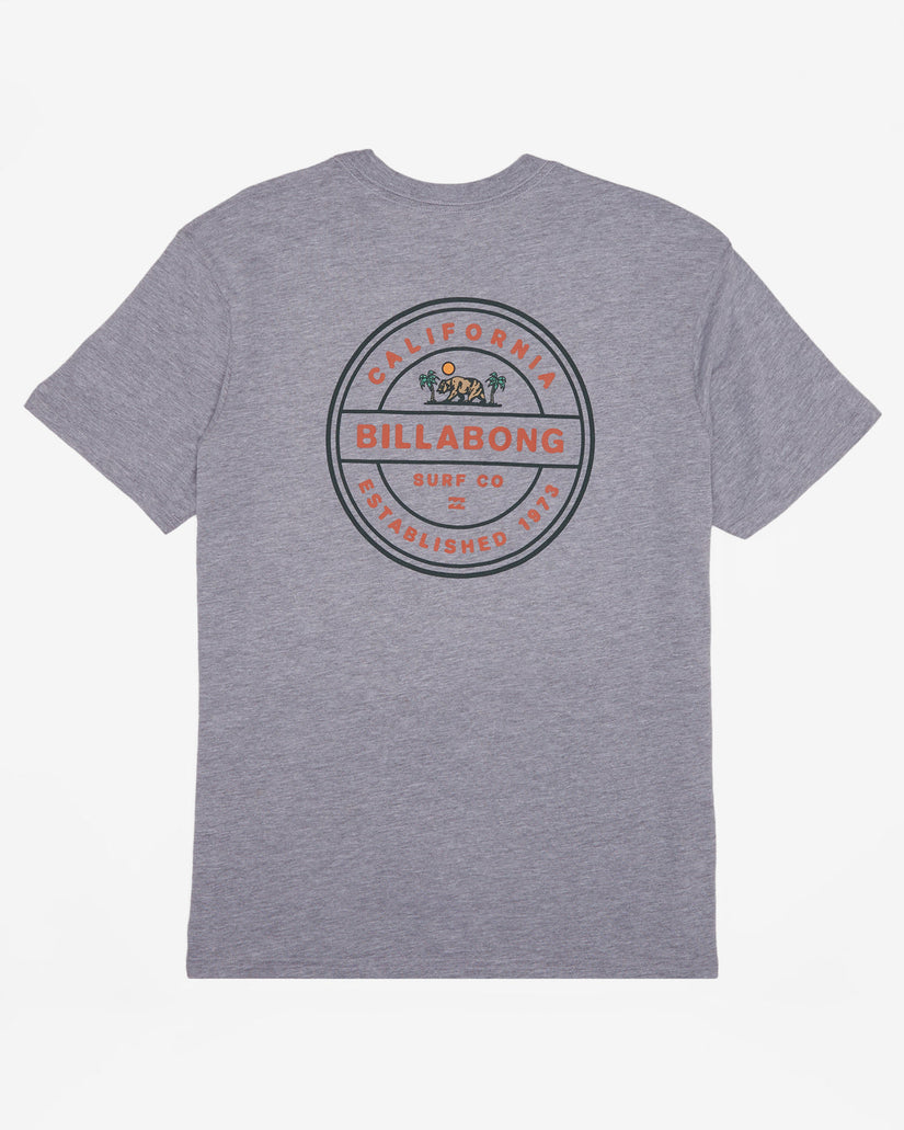 Rotor California Short Sleeve T-Shirt - Grey Heather