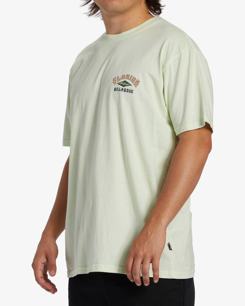 Arch Florida Short Sleeve T-Shirt - Mint Cream