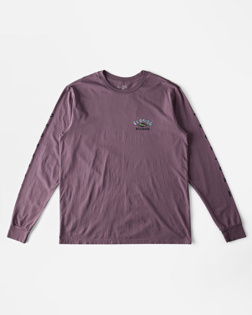 Arch Florida Long Sleeve T-Shirt - Plum Perfect