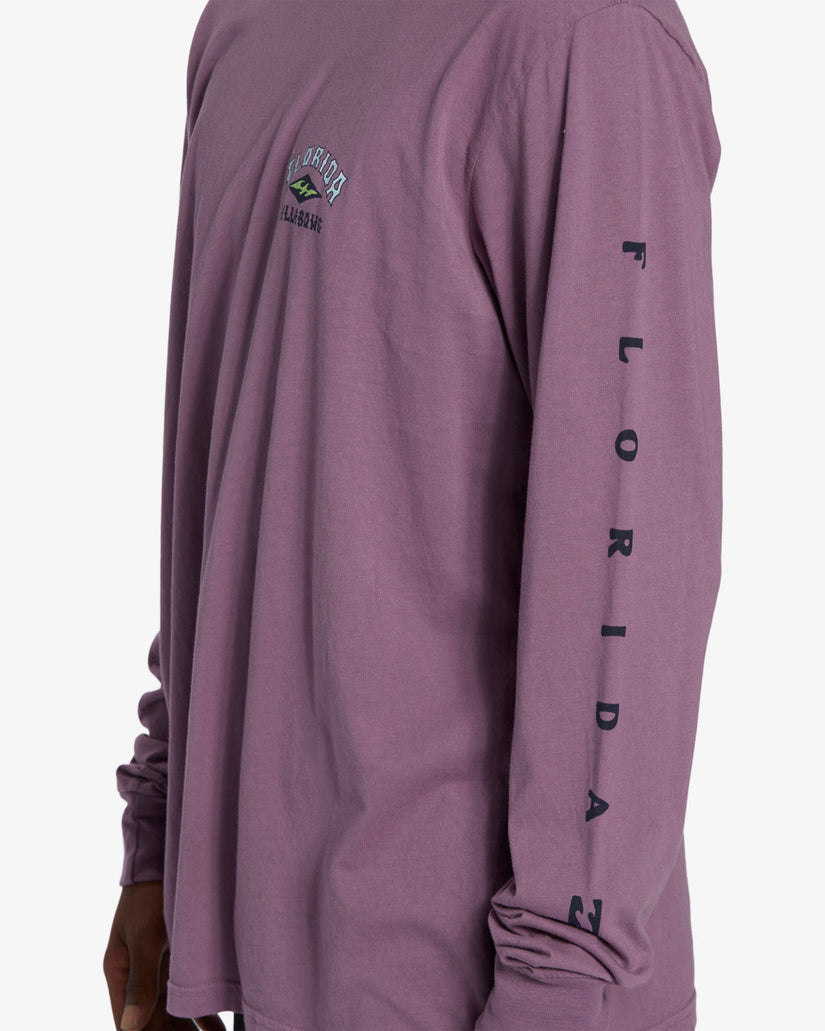 Arch Florida Long Sleeve T-Shirt - Plum Perfect