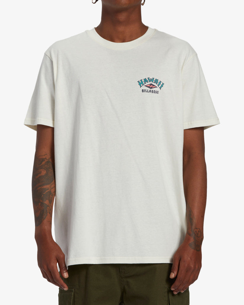 Arch Hawaii Short Sleeve T-Shirt - Off White