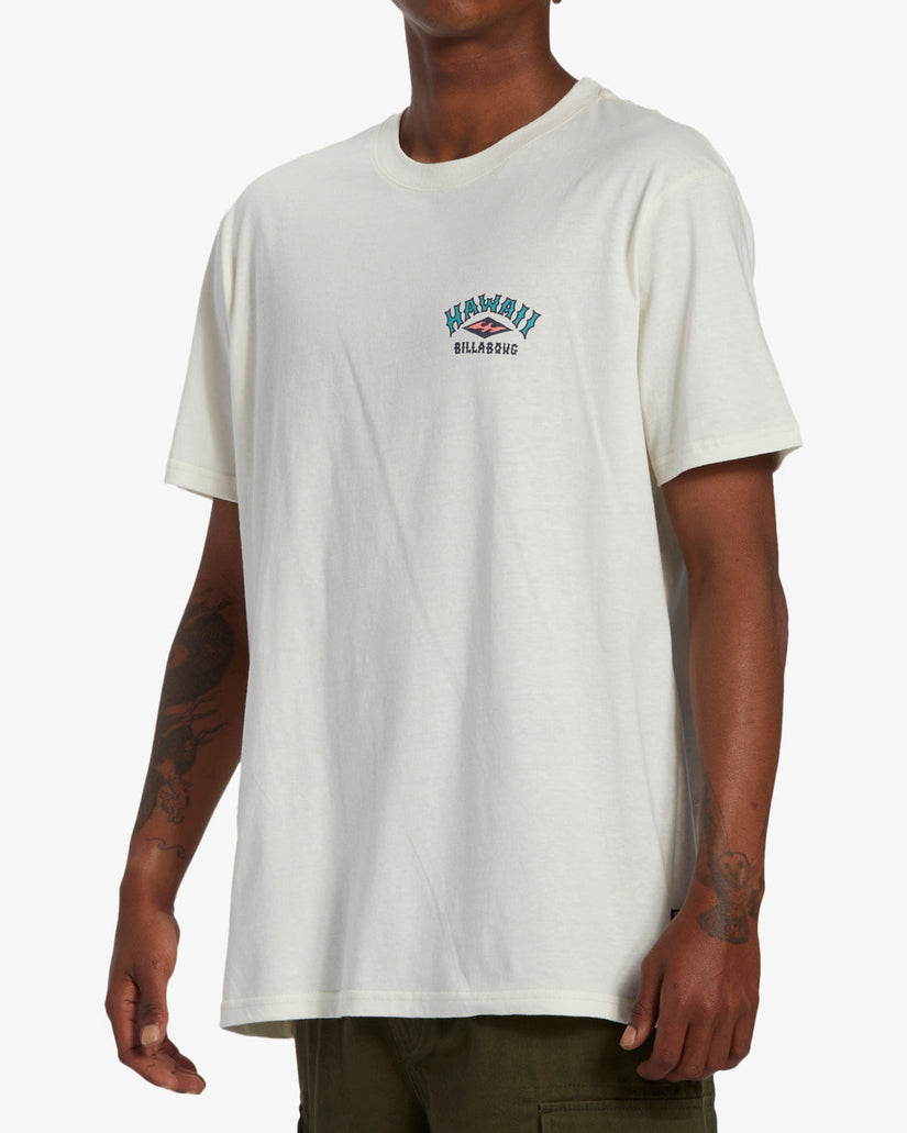 Arch Hawaii Short Sleeve T-Shirt - Off White