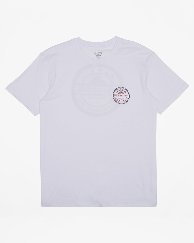 Rotor Hawaii Short Sleeve T-Shirt - White