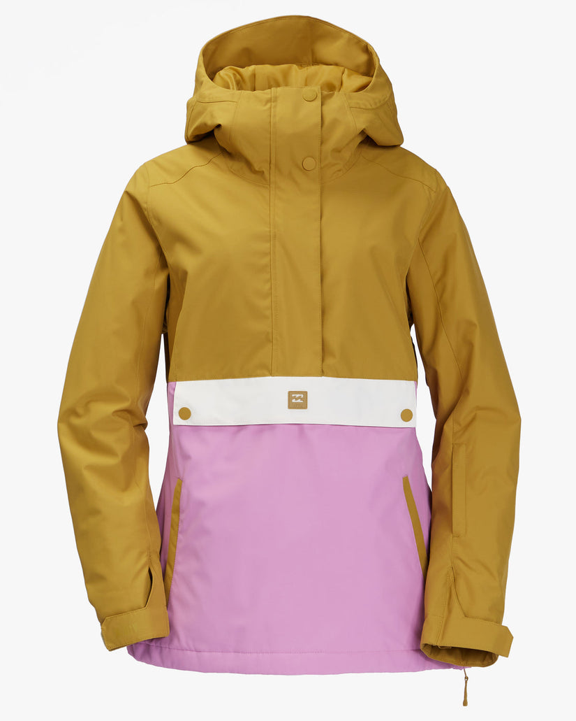 A/Div Day Break Anorak 10K Insulated Snow Jacket - Fresh Moss