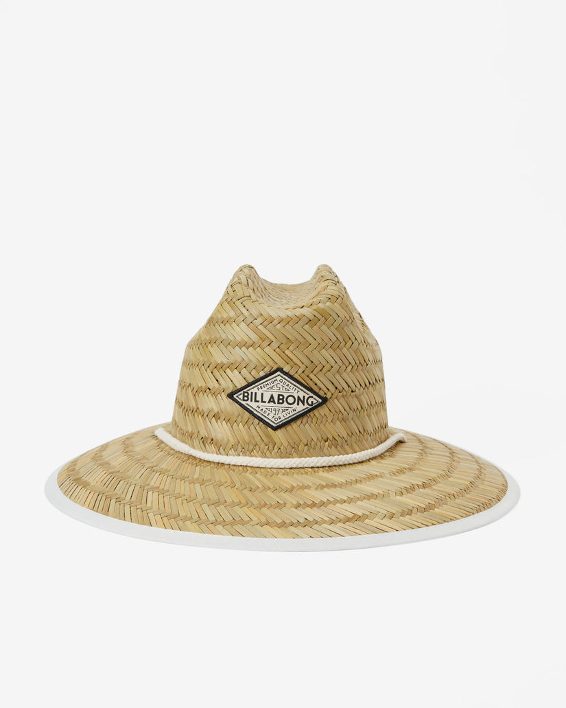 Tipton Straw Lifeguard Hat - Orange Peel