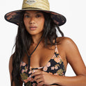 Tipton Straw Lifeguard Hat - Black Pebble 2