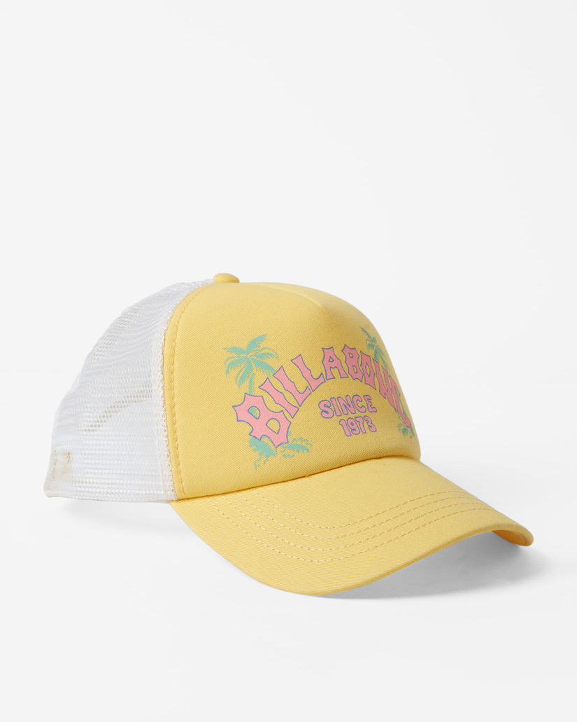 Aloha Forever Trucker Hat - Sunbeam